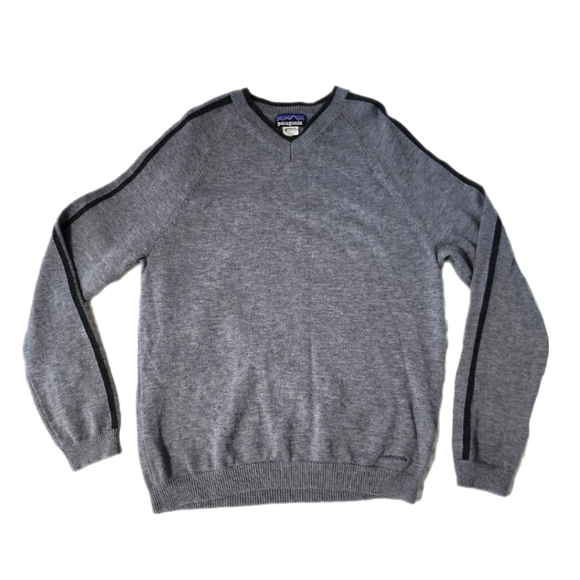 Patagonia Mens Wool Cashmere Long Sleever Sweater - Picture 6 of 8